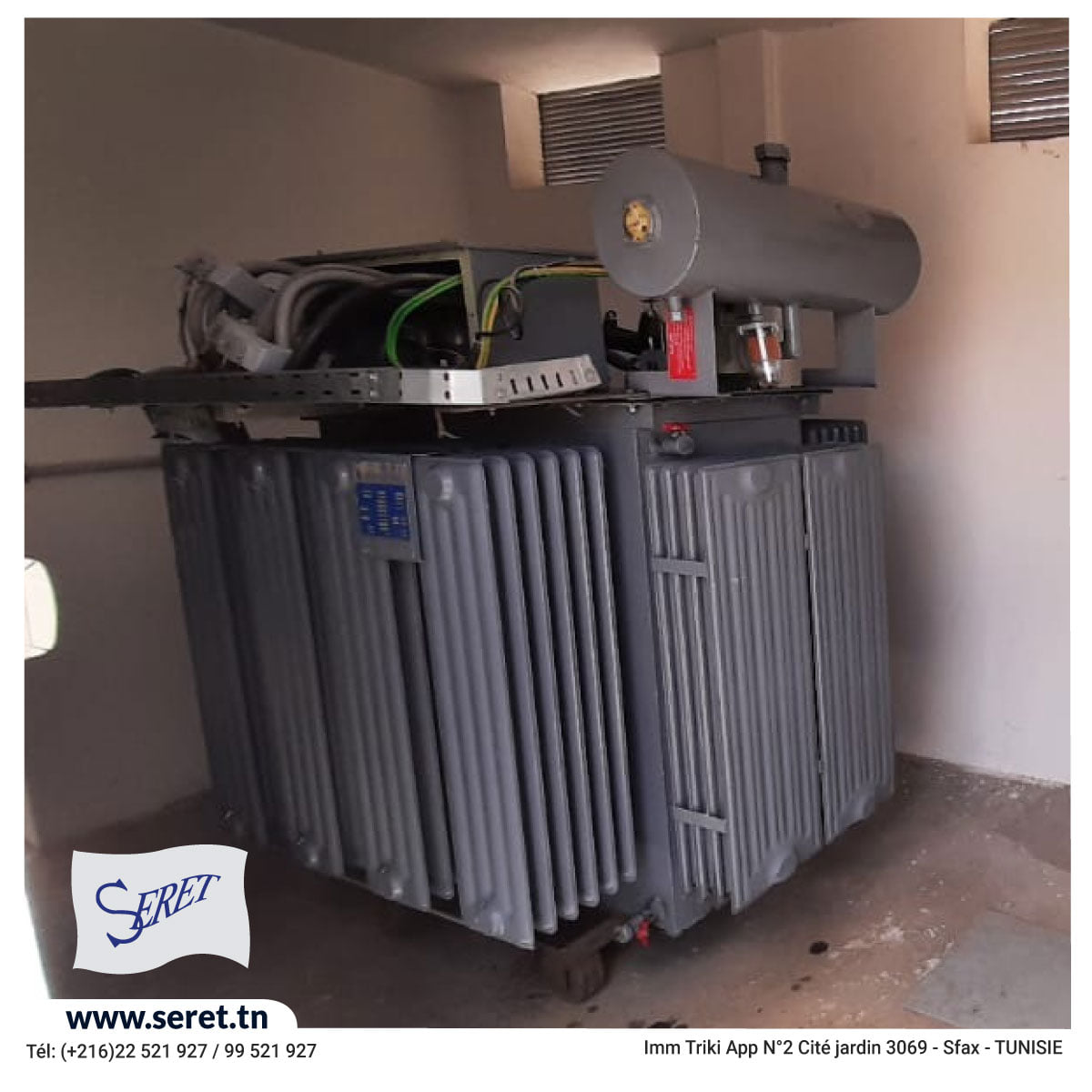 Transformateur 2X800KVA
