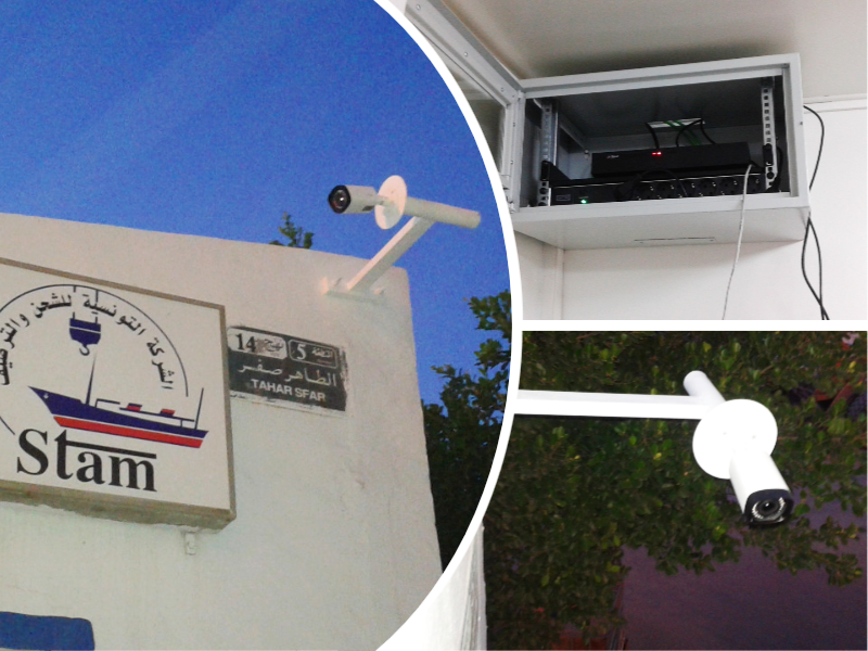 Caméra de surveillance pour STAM